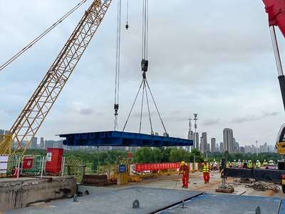 武漢長豐橋提升改造工程全線貫通，市政建設再譜新篇